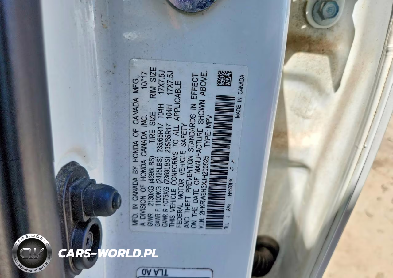 2018 Honda Cr-V Lx VIN:2HKRW6H3XJH200525 - 13