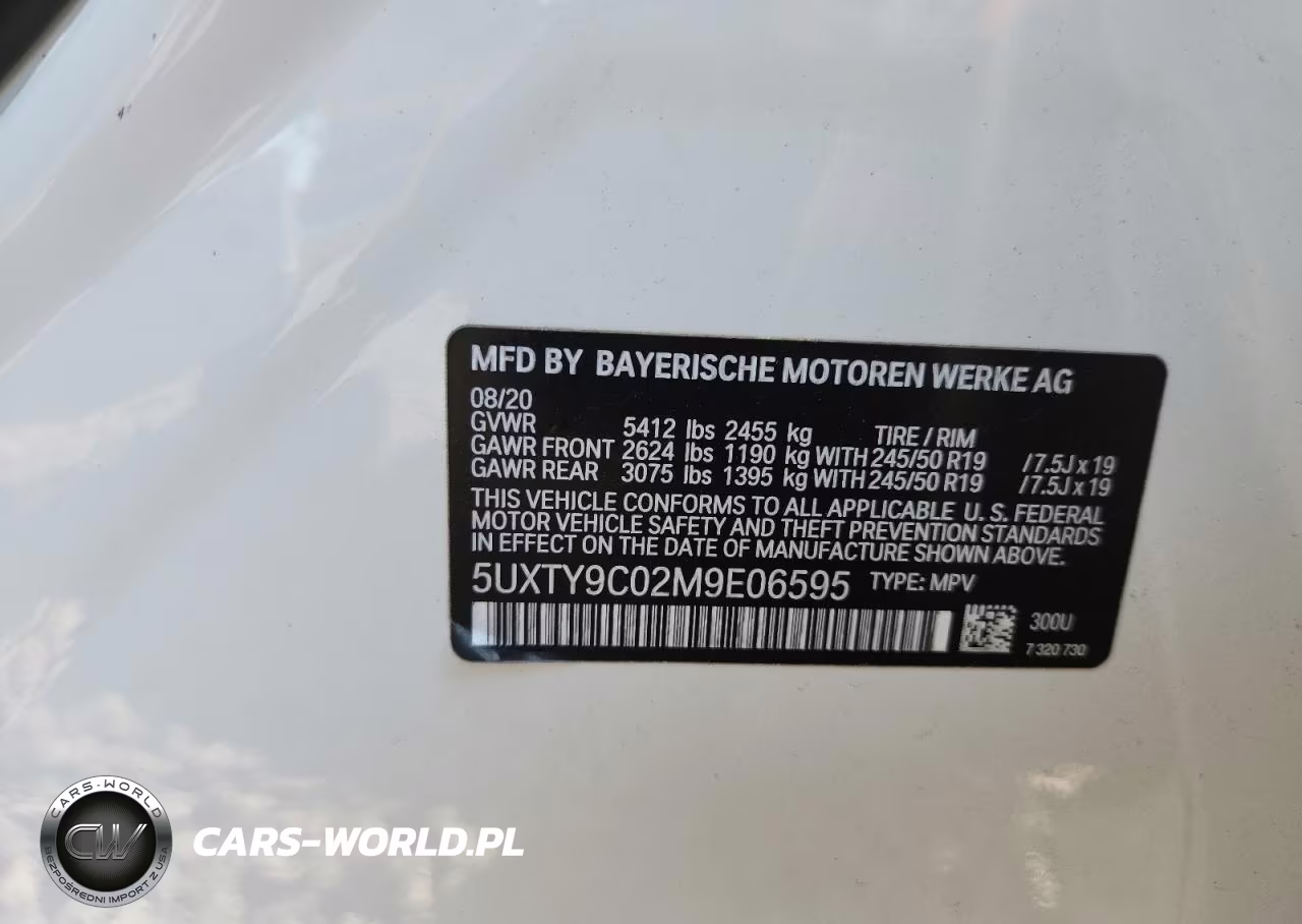 2021 BMW X3 xDrivem40I VIN:5UXTY9C02M9E06595 - 13