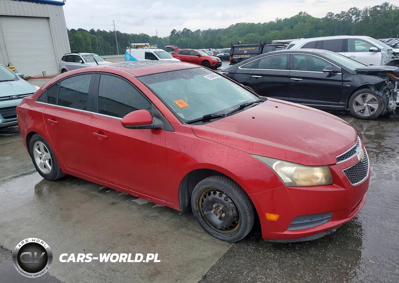 2012 Chevrolet Cruze Lt VIN:1G1PF5SC7C7140567 - 4