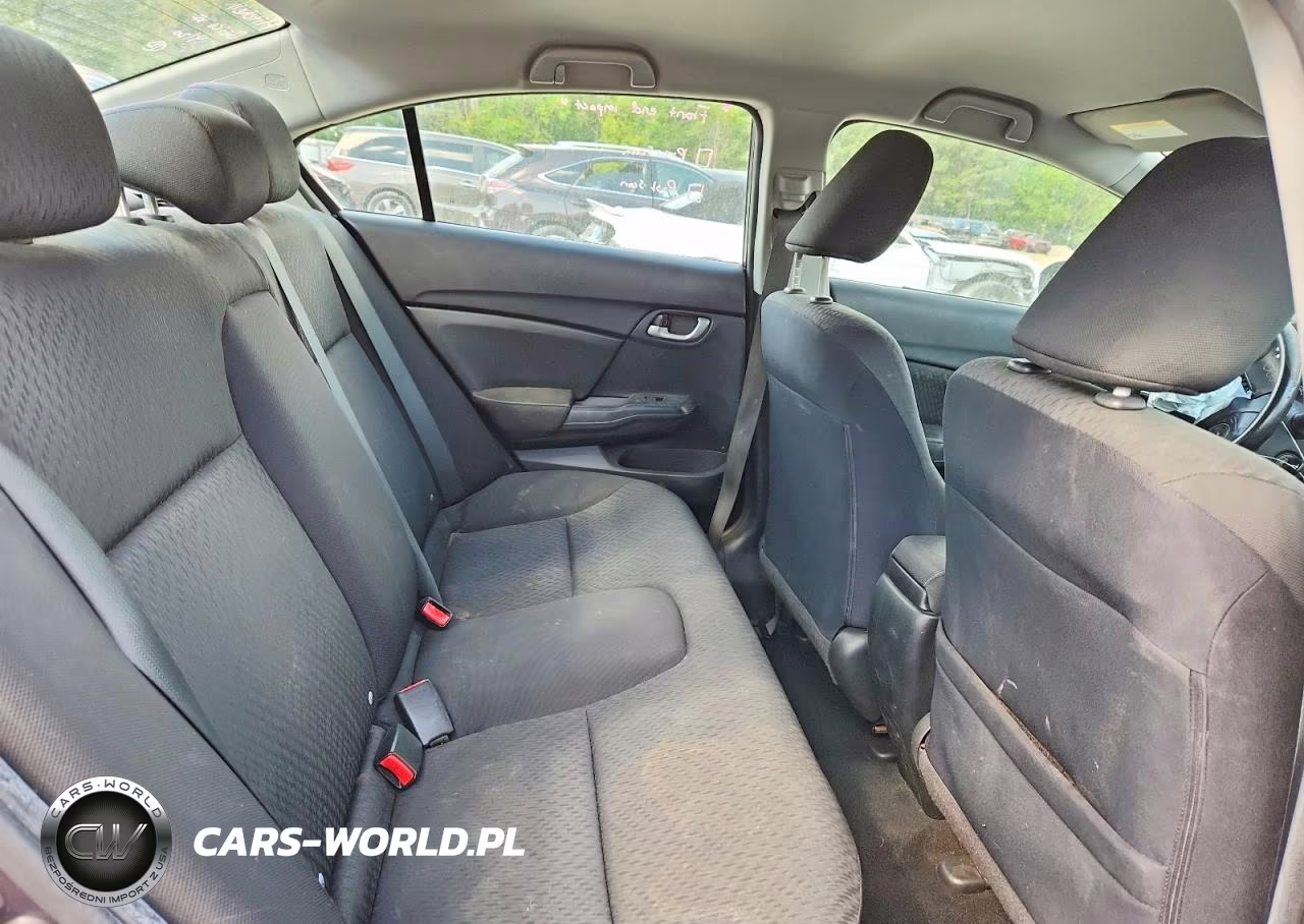 2015 Honda Civic Lx VIN:19XFB2F54FE274434 - 10