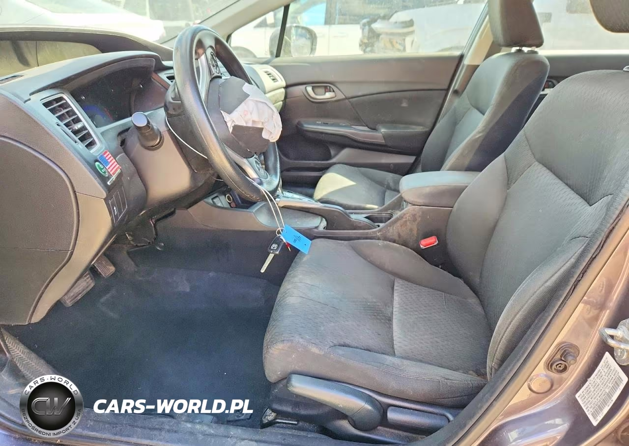 2015 Honda Civic Lx VIN:19XFB2F54FE274434 - 7