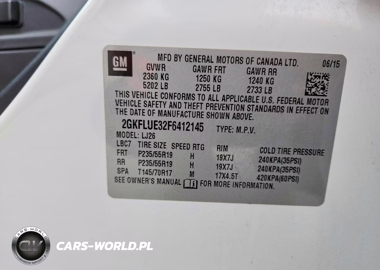 2015 GMC Terrain Denali VIN:2GKFLUE32F6412145 - 14