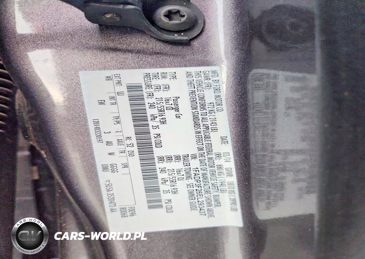 2014 Ford Focus Se VIN:1FADP3F26EL293437 - 12