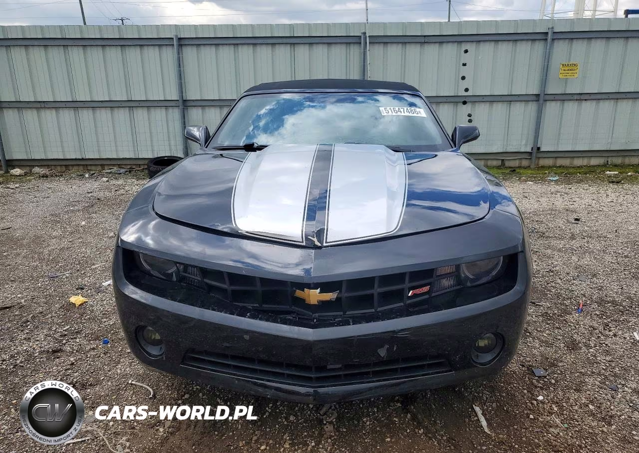 2011 Chevrolet Camaro Lt VIN:2G1FC3DD3B9199739 - 5