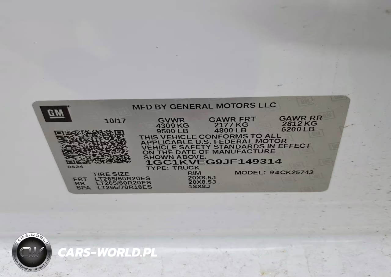 2018 Chevrolet Silverado K2500 Heavy Duty Lt VIN:1GC1KVEG9JF149314 - 13