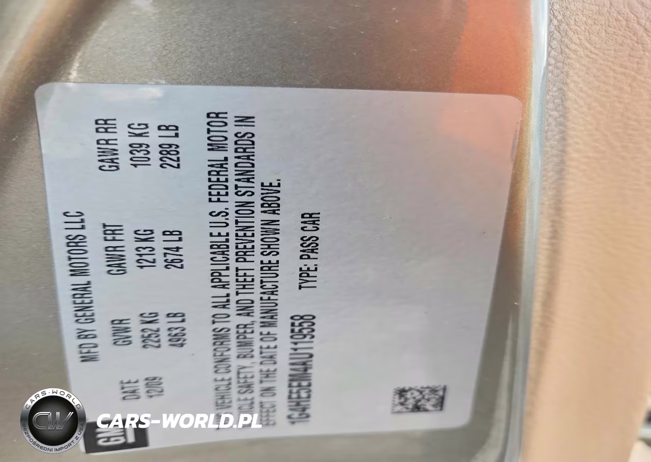 2010 Buick Lucerne Cxl VIN:1G4HE5EM4AU119558 - 12