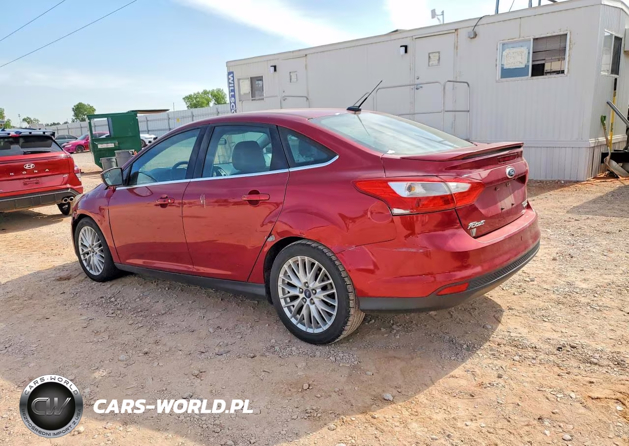 2014 Ford Focus Titanium VIN:1FADP3J23EL223398 - 2
