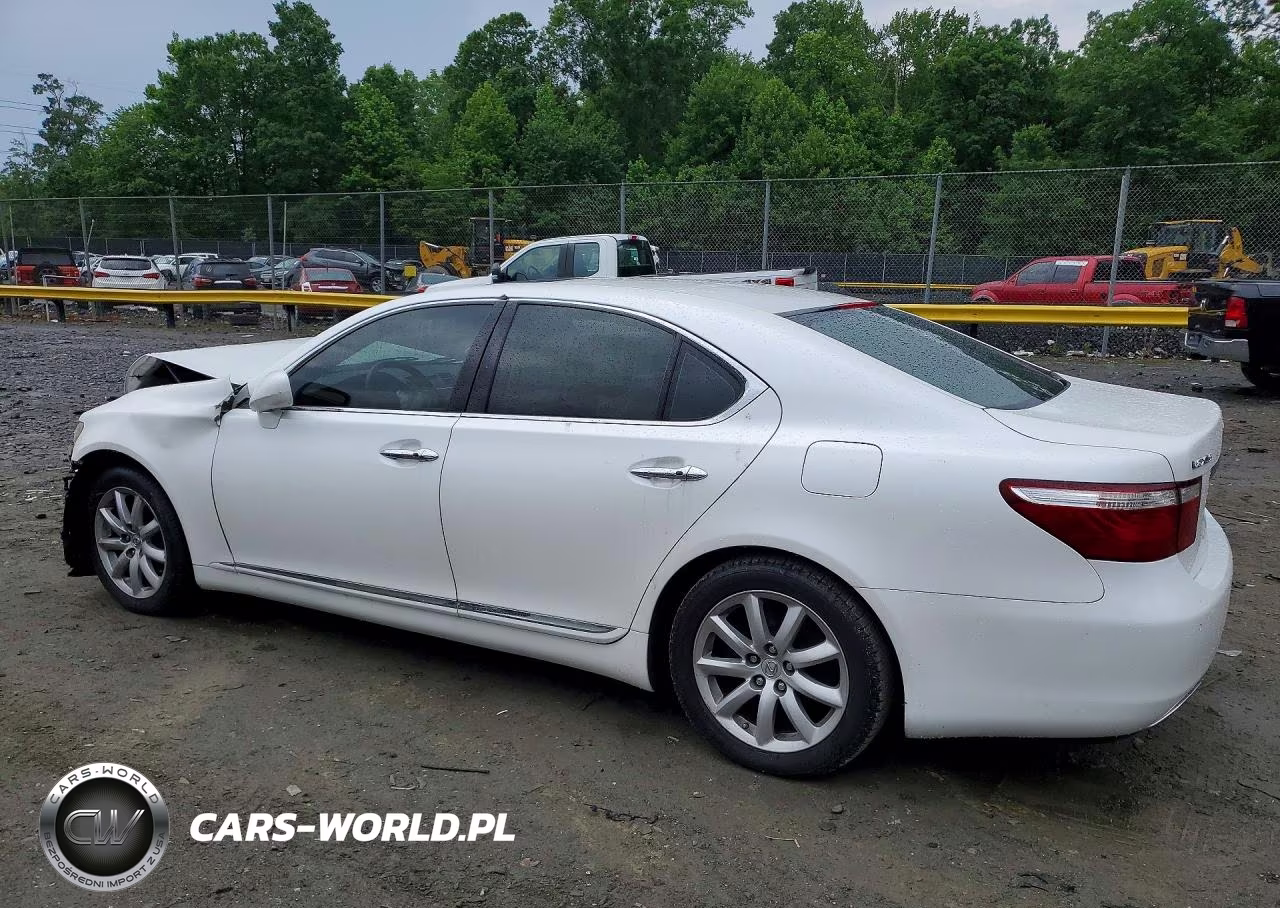2007 Lexus Ls 460 VIN:JTHBL46F675015231 - 2