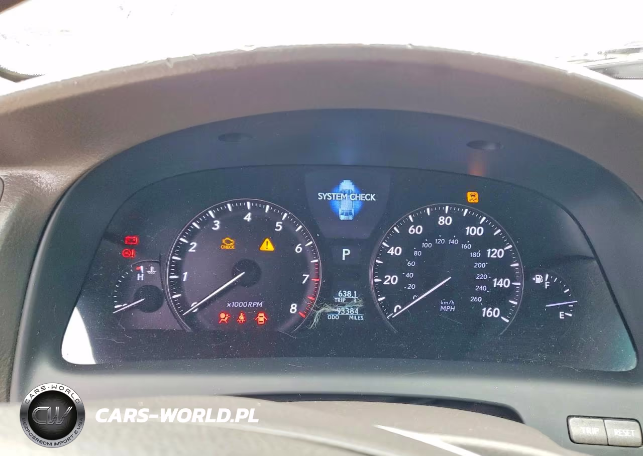 2007 Lexus Ls 460 VIN:JTHBL46F675015231 - 9