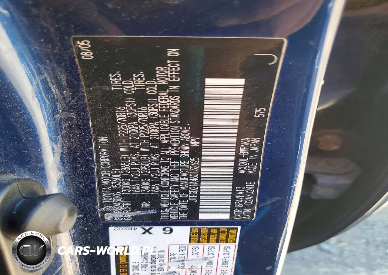 2006 Toyota Highlander Base VIN:JTEGD21A460132625 - 14