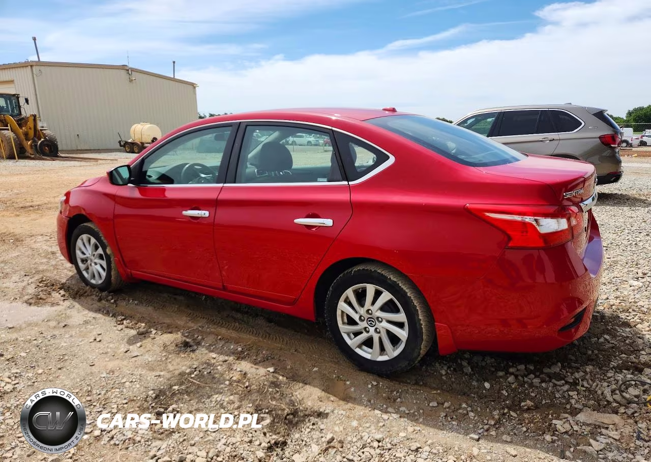 2018 Nissan Sentra Sv VIN:3N1AB7AP1JL635822 - 2