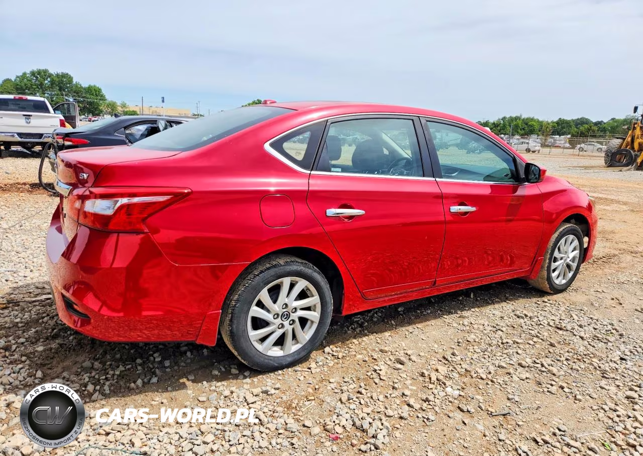 2018 Nissan Sentra Sv VIN:3N1AB7AP1JL635822 - 3
