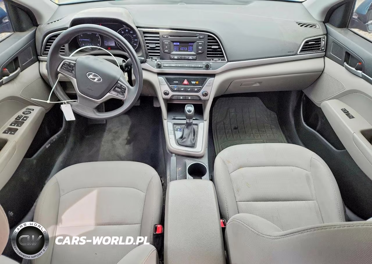 2017 Hyundai Elantra Se VIN:5NPD74LF9HH166472 - 8