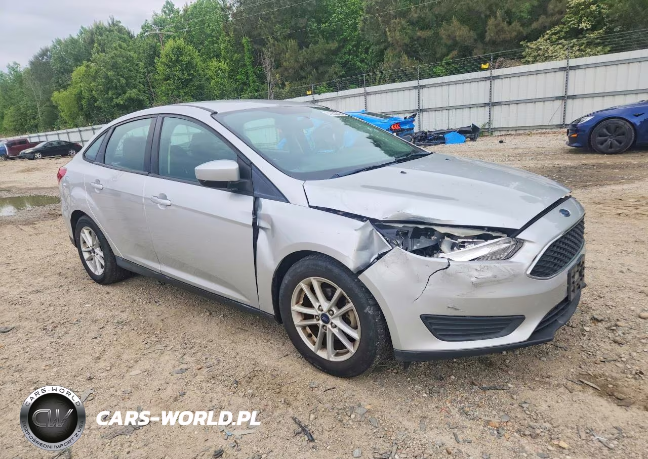 2018 Ford Focus Se VIN:1FADP3F26JL324101 - 4