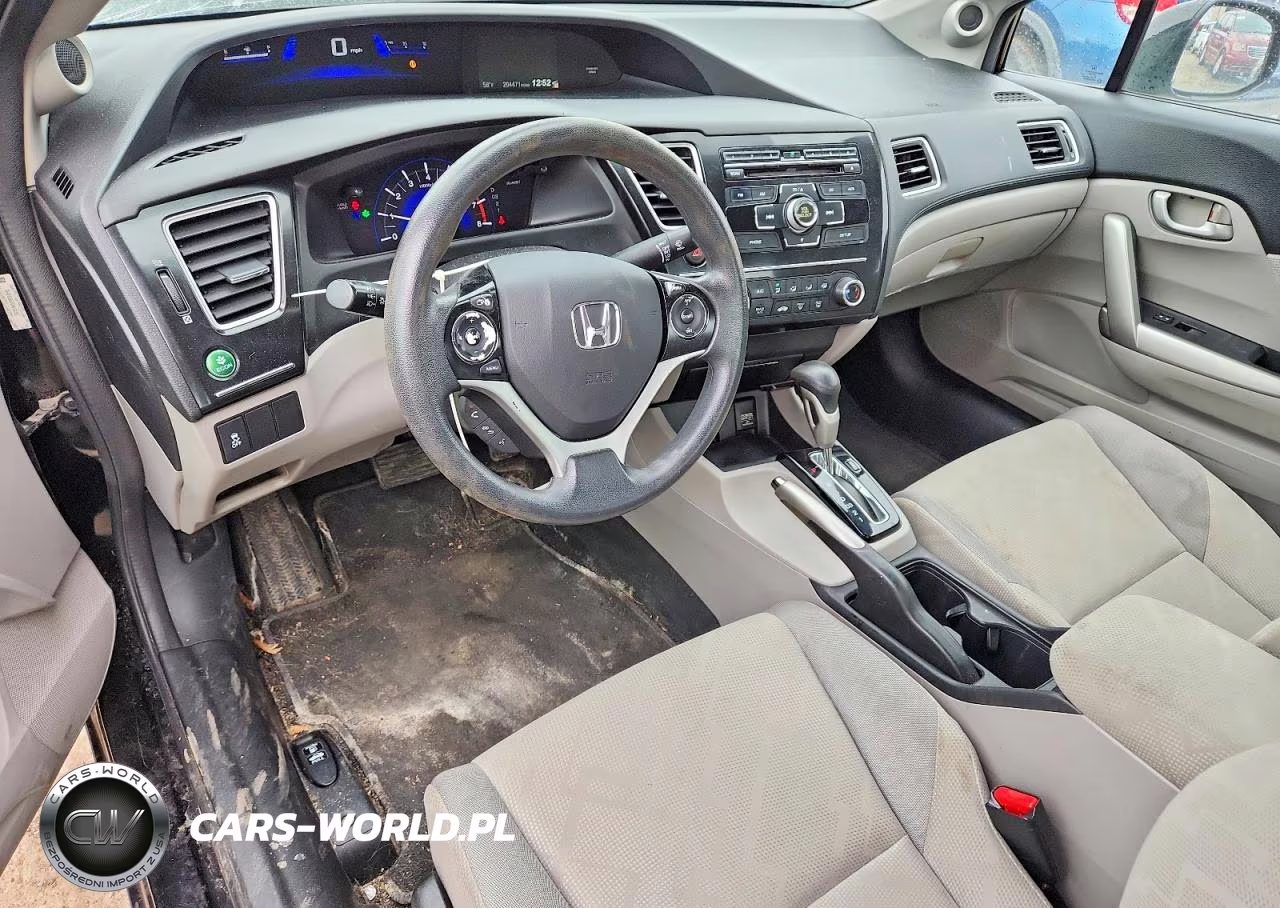 2013 Honda Civic Lx VIN:2HGFG3B55DH513098 - 8