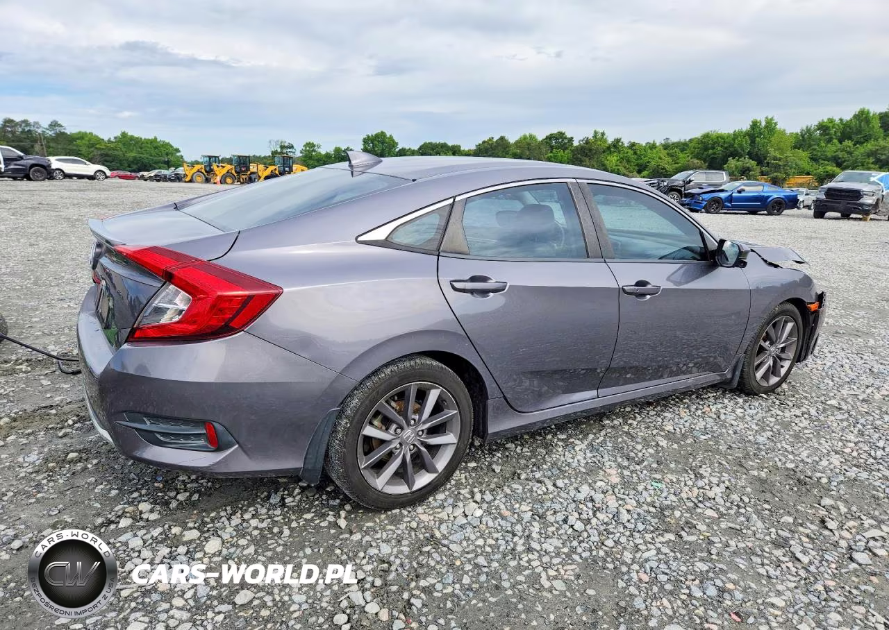 2019 Honda Civic Ex VIN:19XFC1F37KE003433 - 3