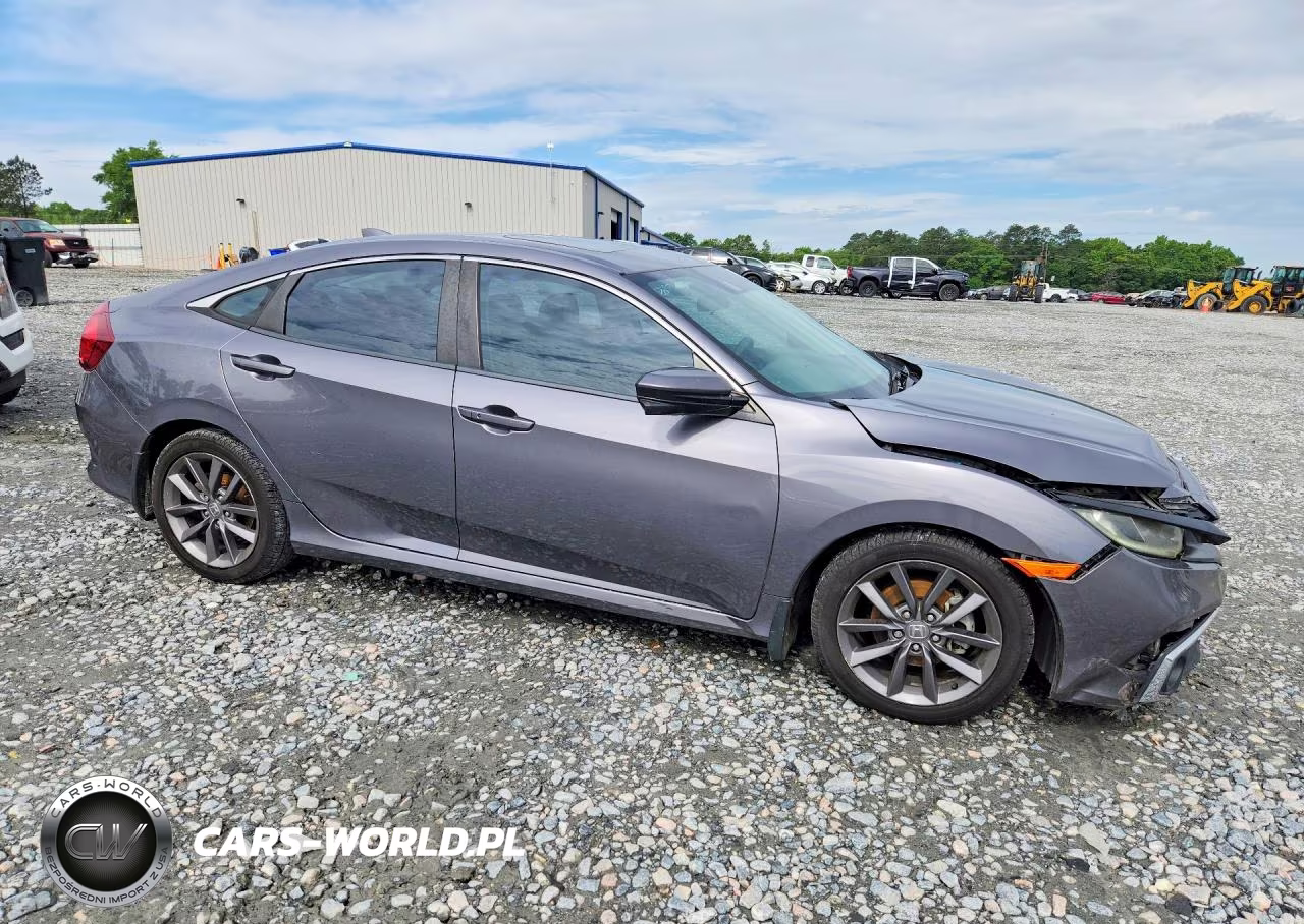 2019 Honda Civic Ex VIN:19XFC1F37KE003433 - 4