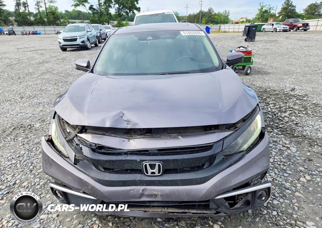 2019 Honda Civic Ex VIN:19XFC1F37KE003433 - 5
