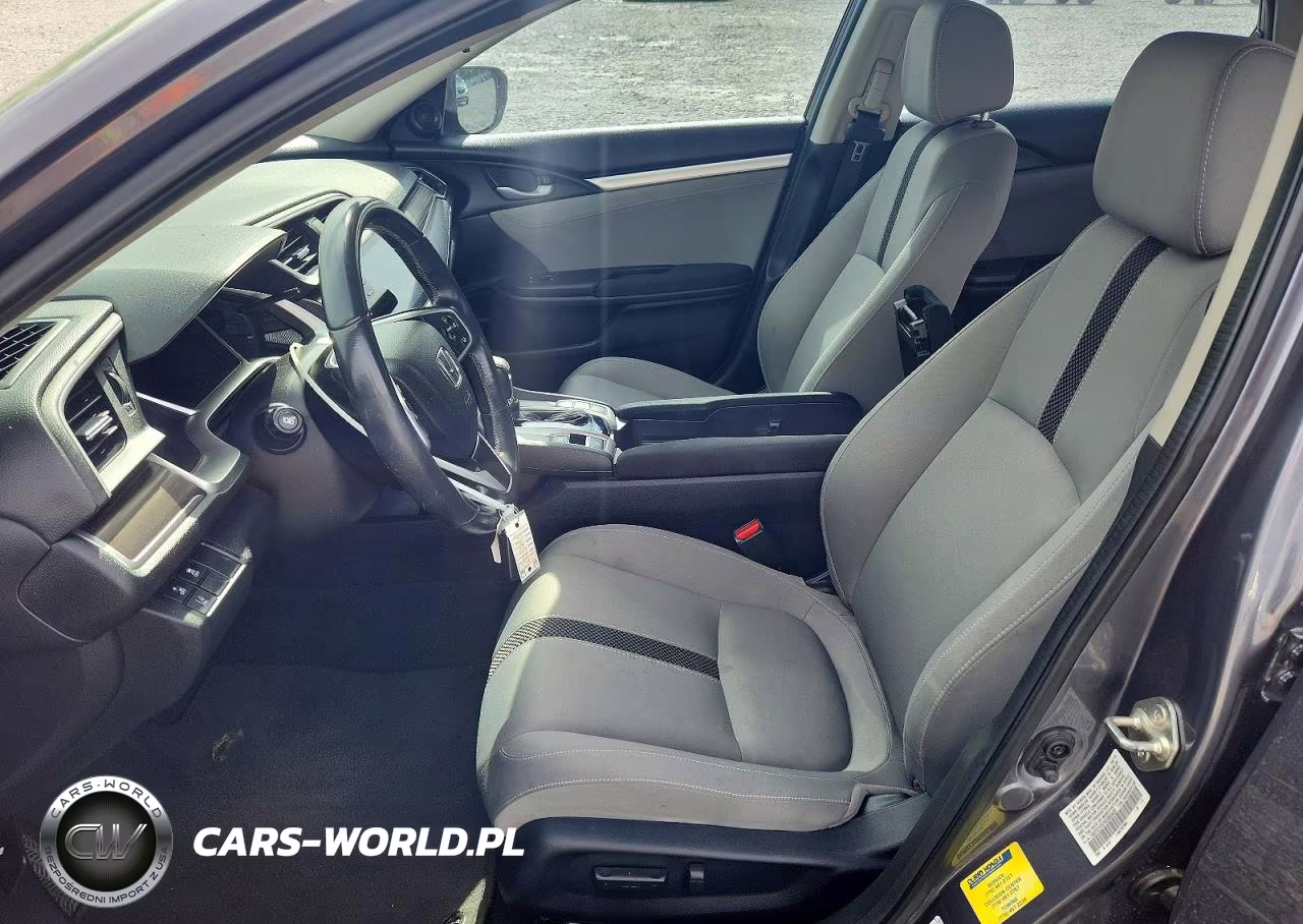 2019 Honda Civic Ex VIN:19XFC1F37KE003433 - 7