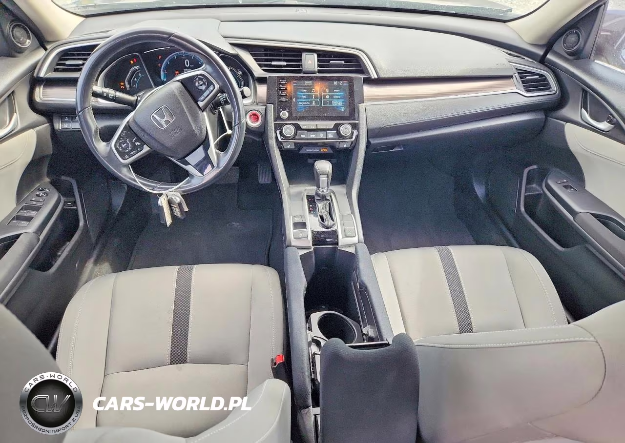 2019 Honda Civic Ex VIN:19XFC1F37KE003433 - 8