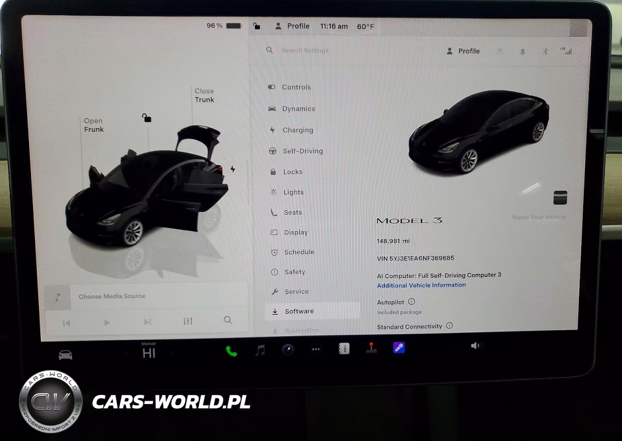 2022 Tesla Model 3 VIN:5YJ3E1EA6NF369685 - 9