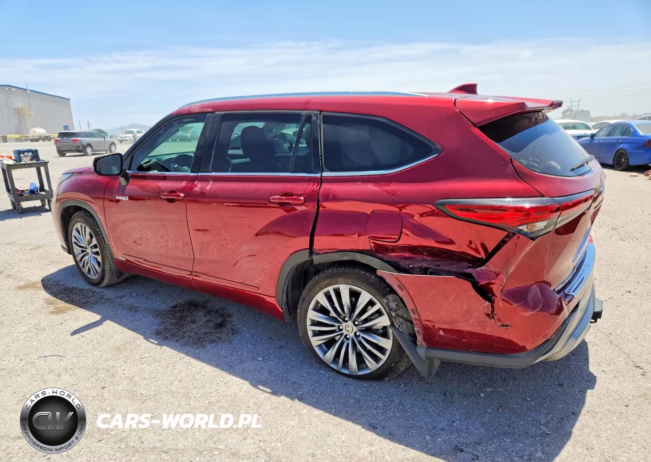 2021 Toyota Highlander Hybrid Platinum VIN:5TDEBRCH4MS051851 - 2