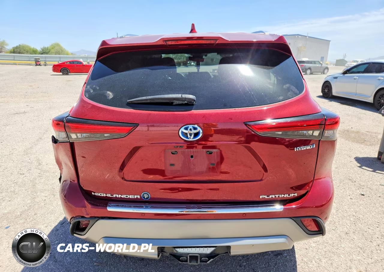 2021 Toyota Highlander Hybrid Platinum VIN:5TDEBRCH4MS051851 - 6