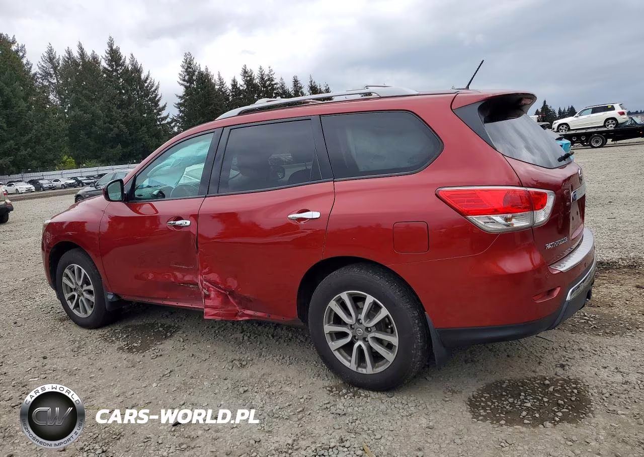 2014 Nissan Pathfinder Sv VIN:5N1AR2MM5EC600534 - 2