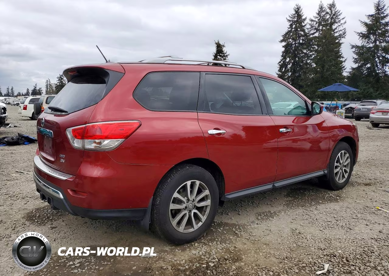 2014 Nissan Pathfinder Sv VIN:5N1AR2MM5EC600534 - 3