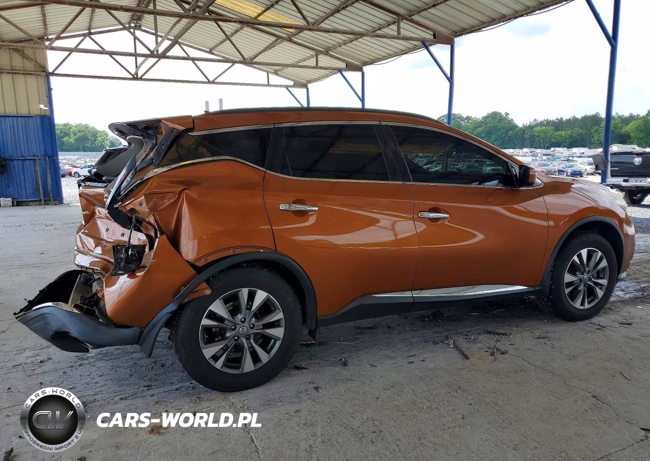 2015 Nissan Murano Sv VIN:5N1AZ2MH0FN285554 - 3