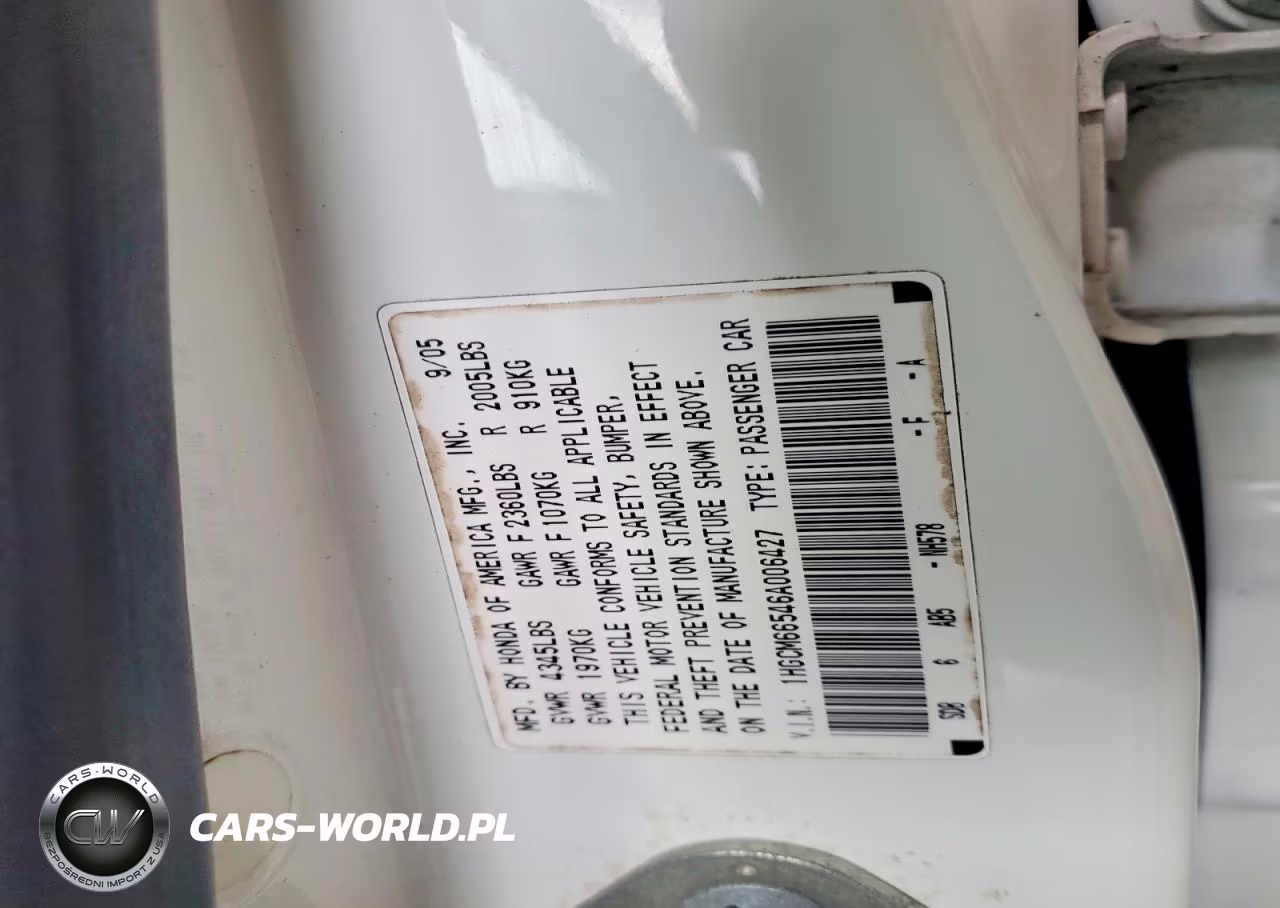 2006 Honda Accord Ex VIN:1HGCM66546A006427 - 12