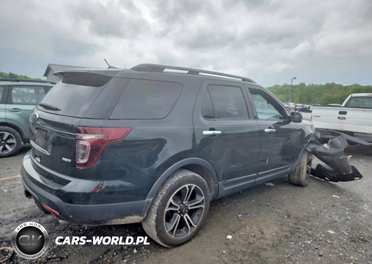 2013 Ford Explorer Sport VIN:1FM5K8GT4DGC09927 - 3