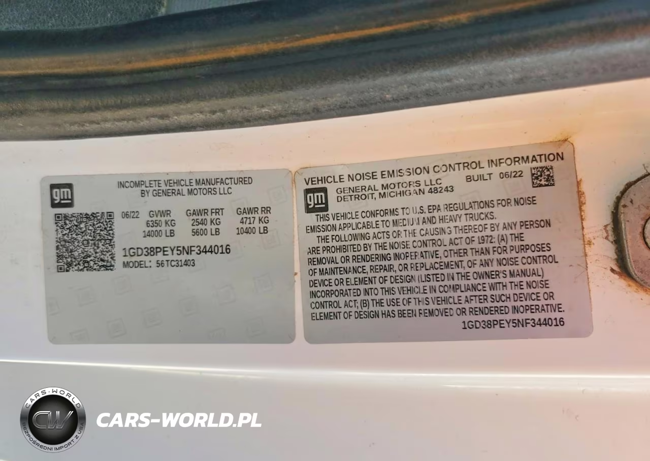 2022 GMC Sierra C3500 VIN:1GD38PEY5NF344016 - 12