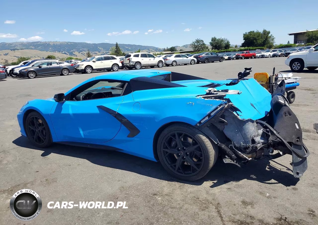 2021 Chevrolet Corvette Stingray 3Lt VIN:1G1YC3D41M5123624 - 2