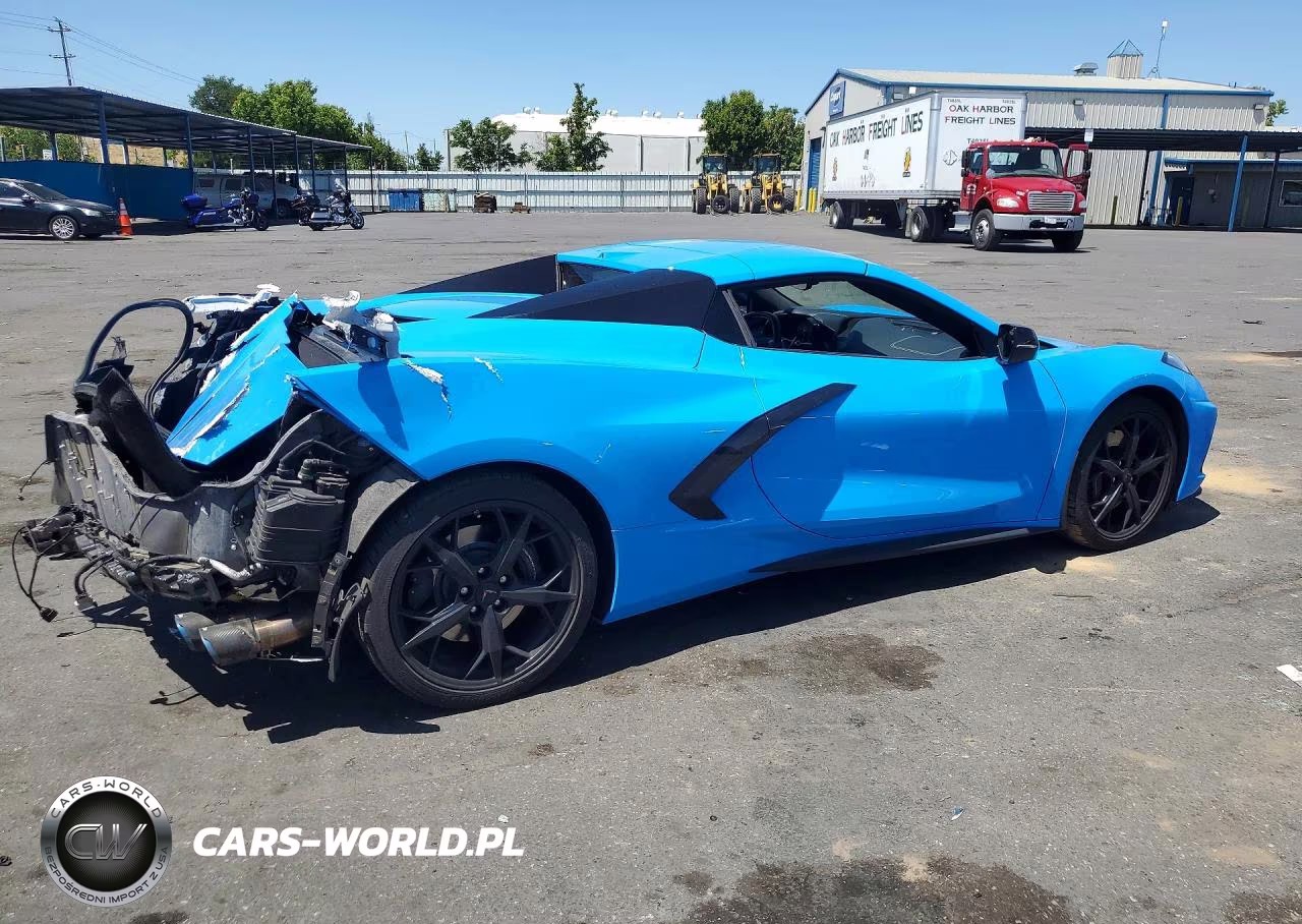 2021 Chevrolet Corvette Stingray 3Lt VIN:1G1YC3D41M5123624 - 3