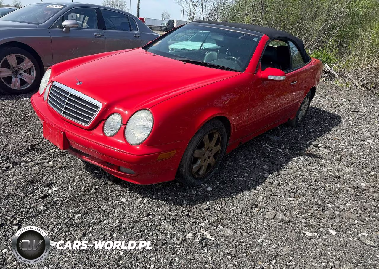 2000 Mercedes-Benz Clk 320 VIN:WDBLK65G2YT034501 - 2