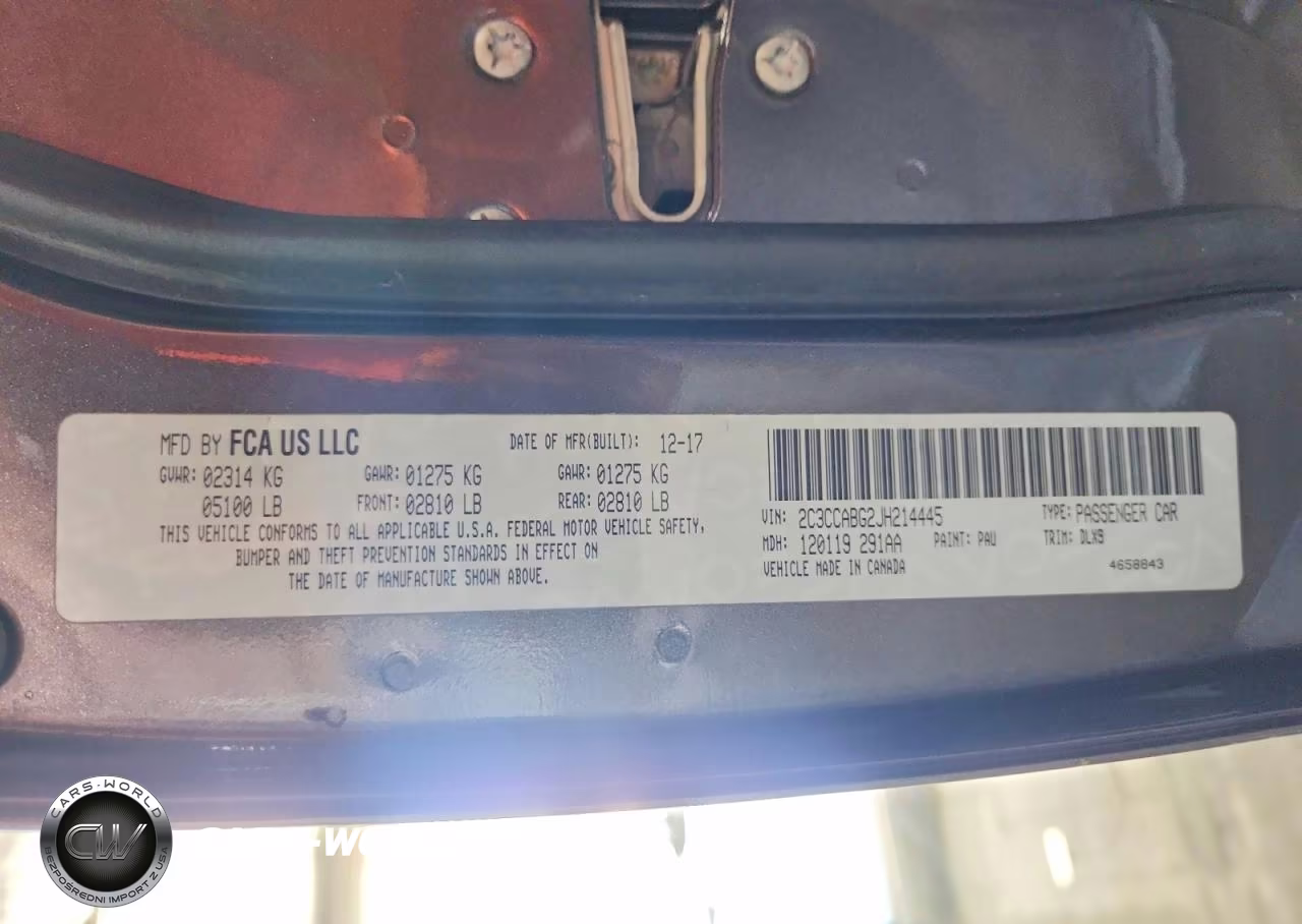 2018 Chrysler 300 S VIN:2C3CCABG2JH214445 - 12