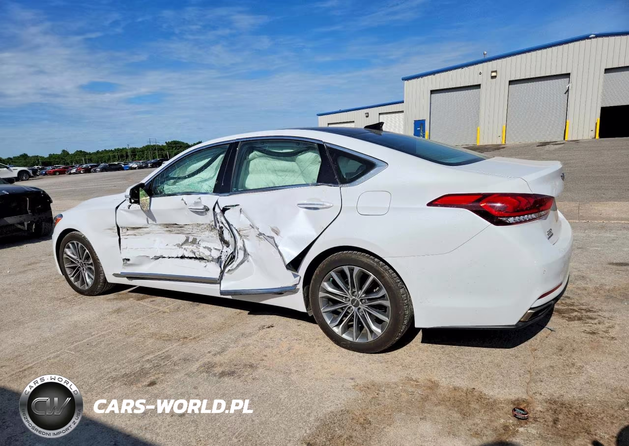 2017 Genesis G80 3.8 VIN:KMHGN4JE3HU206883 - 2