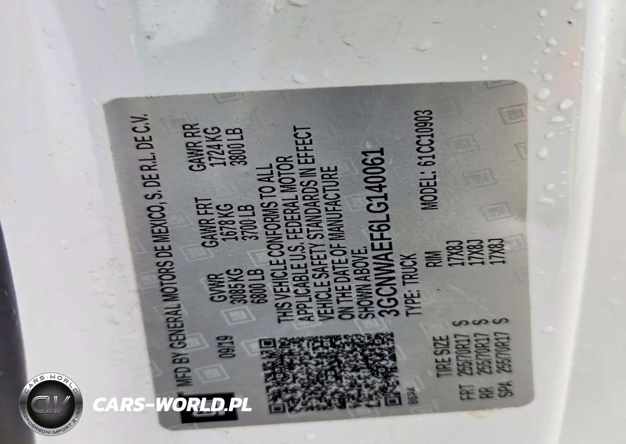 2020 Chevrolet Silverado C1500 VIN:3GCNWAEF6LG140061 - 12