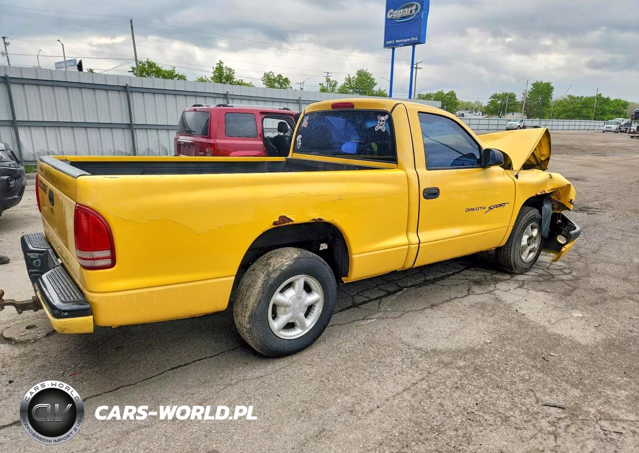 1999 Dodge Dakota VIN:1B7FL26X9XS219538 - 3