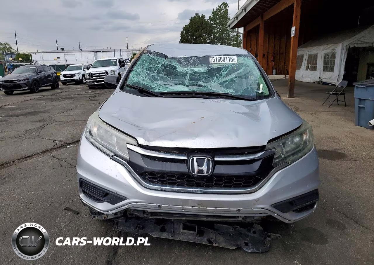 2016 Honda Cr-V Lx VIN:5J6RM4H31GL110351 - 5