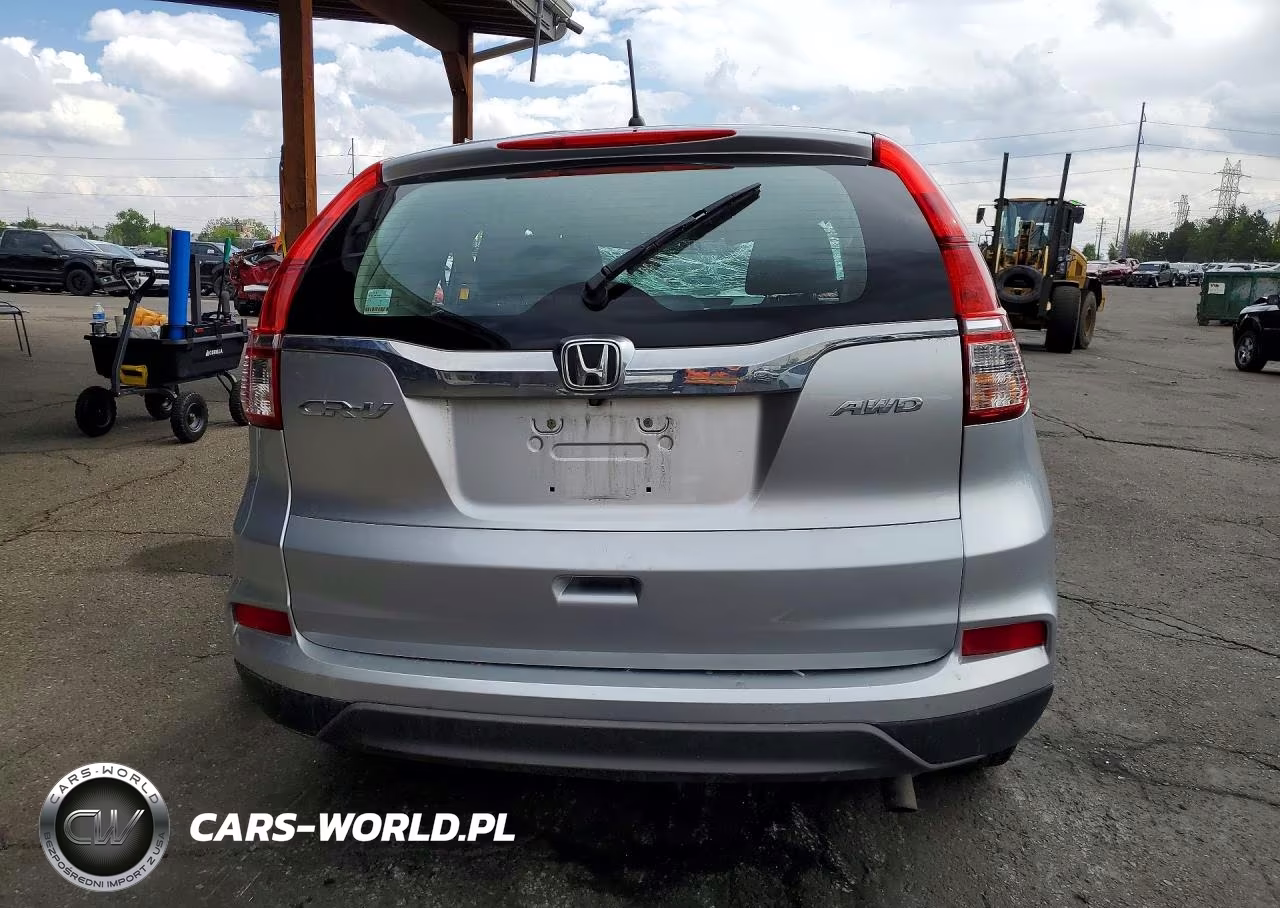 2016 Honda Cr-V Lx VIN:5J6RM4H31GL110351 - 6