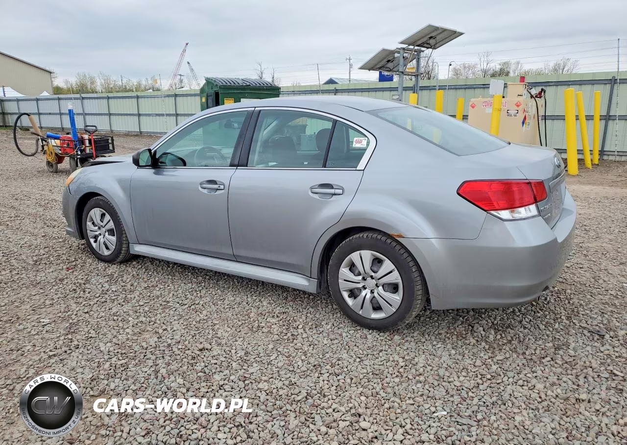 2010 Subaru Legacy 2.5I VIN:4S3BMBA62A3247208 - 2
