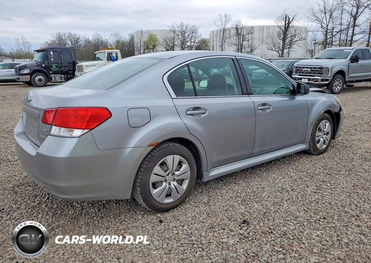 2010 Subaru Legacy 2.5I VIN:4S3BMBA62A3247208 - 3