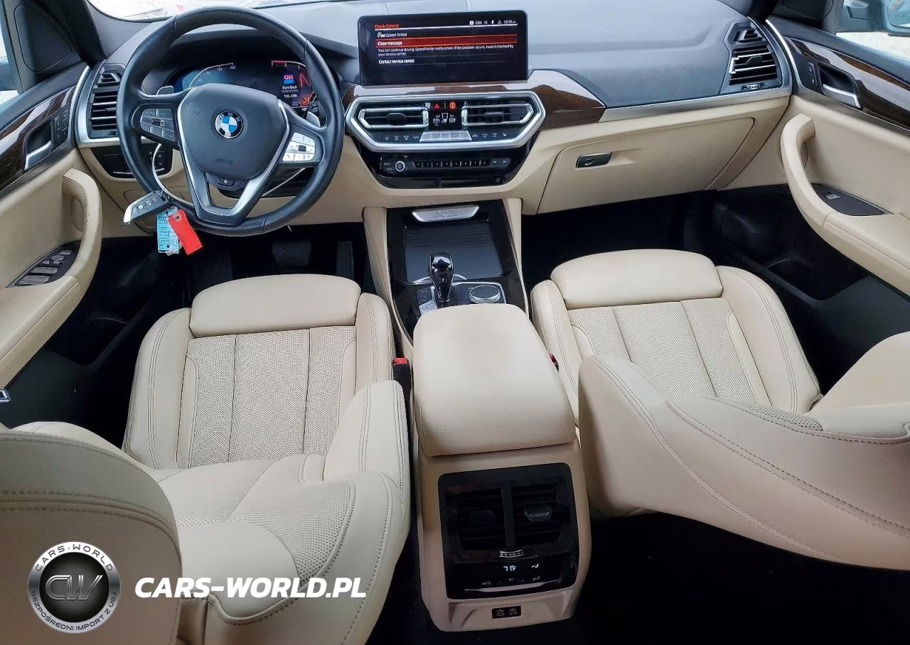 2022 BMW X3 xDrive30I VIN:5UX53DP08N9K66815 - 8