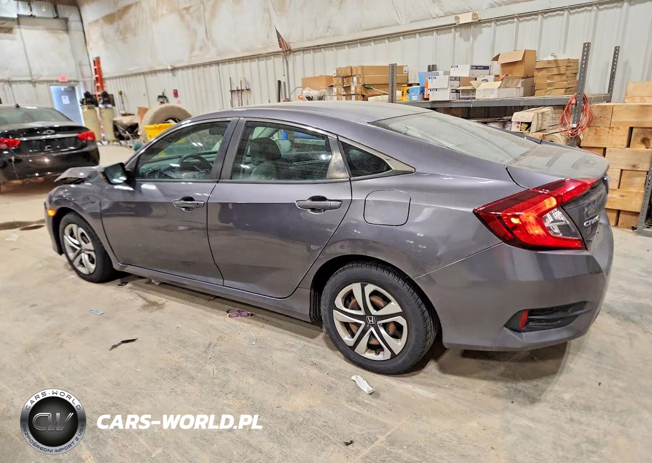 2016 Honda Civic Lx VIN:19XFC2F58GE084506 - 2