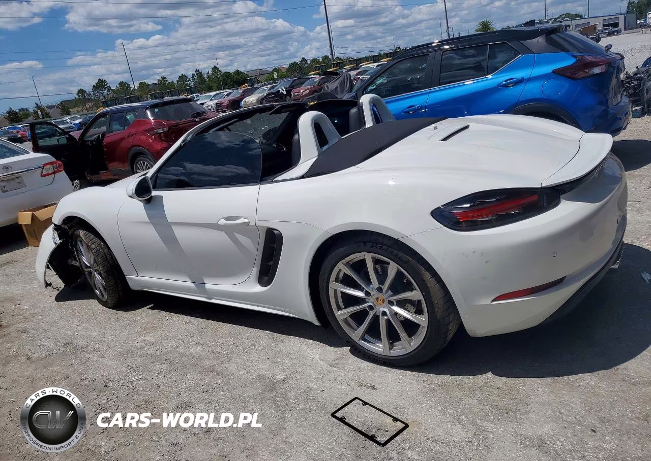 2017 Porsche Boxster VIN:WP0CA2A88HS220979 - 2