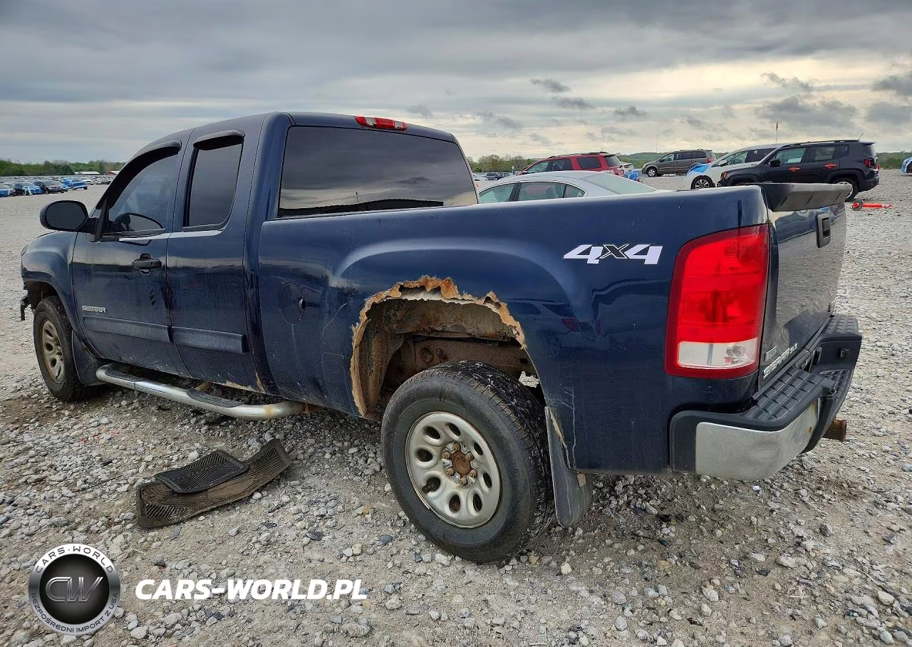 2010 GMC Sierra K1500 Sle VIN:1GTSKVEA6AZ250244 - 2