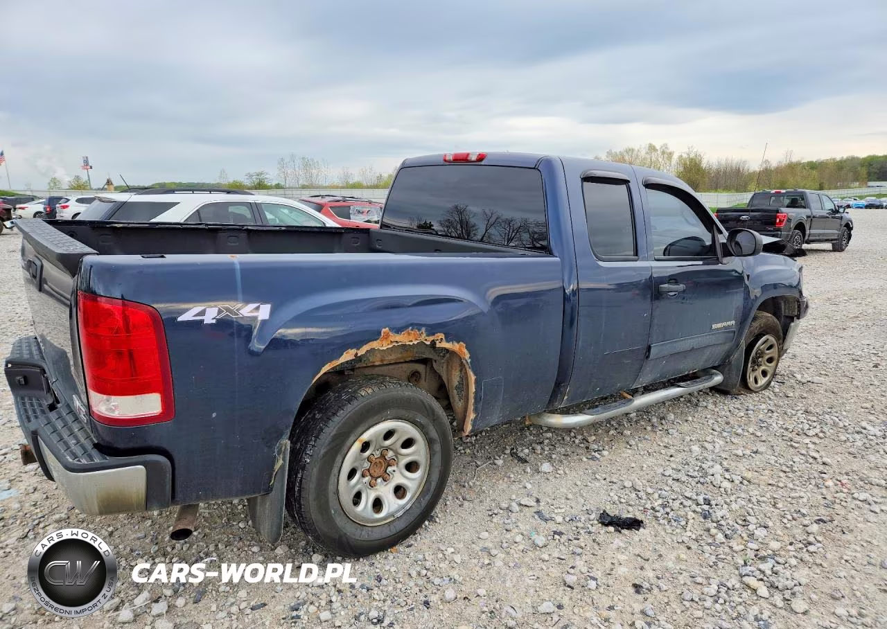 2010 GMC Sierra K1500 Sle VIN:1GTSKVEA6AZ250244 - 3