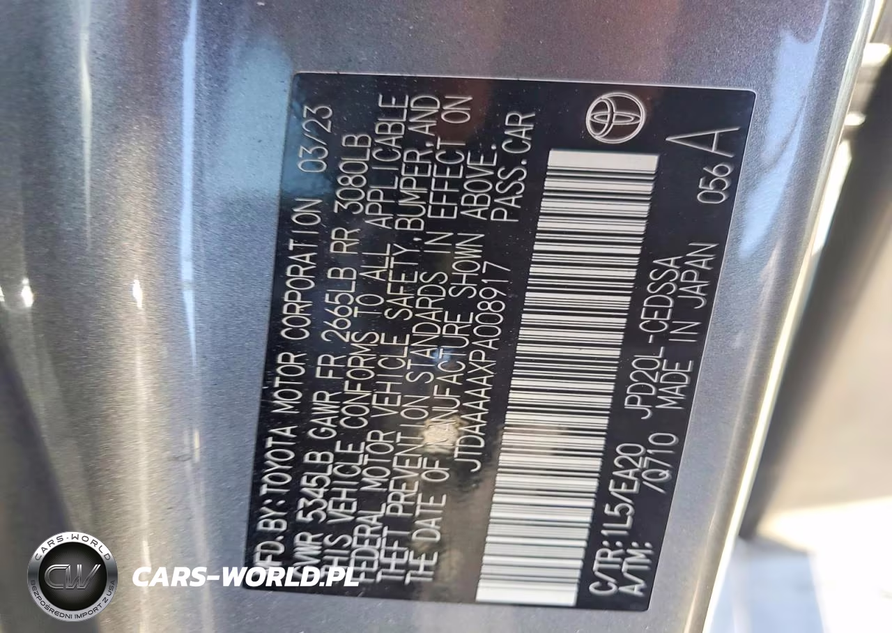 2023 Toyota Mirai Xle VIN:JTDAAAAAXPA008917 - 12